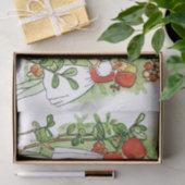 Elsa Beskow Schattige aardbei meisje Tissuepapier (Geschenk)