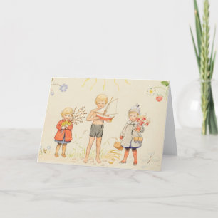 Elsa Beskow Seizoenen en Kinderen Kaart