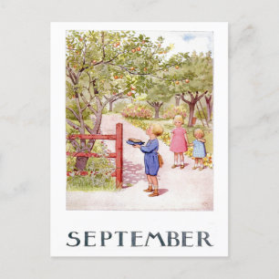  Elsa Beskow September Briefkaart