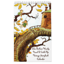 Elsa Beskow Woody, Hazel & Little Pip Vintage  Kalender