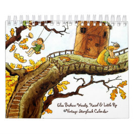 Elsa Beskow Woody, Hazel & Little Pip Vintage  Kalender