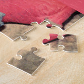 Elsa Martinelli en white kitten Legpuzzel (Zijkant)