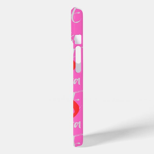 Elsa Repeating Name Pattern Case-Mate iPhone Case (Achterkant / Links)