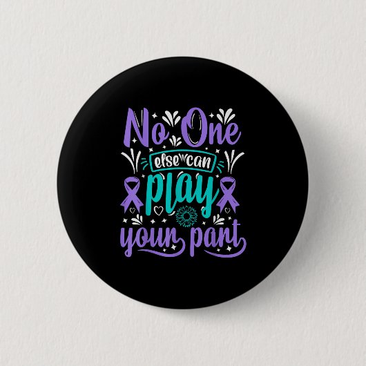 Else Can Play Your Part Ronde Button 5,7 Cm (Voorkant)