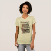 Elsewhere Boeken T-shirt (Voorkant volledig)
