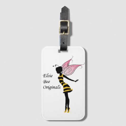 Elsie Bee Bagagelabel (Voorkant (verticaal))