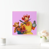 Elsie de Cow en dochter Beulah - Het is Caktijd Vierkante Klok (Huis)