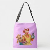 Elsie de Koe en dochter Beulah - Het is Caktijd Crossbody Tas (Achterkant)