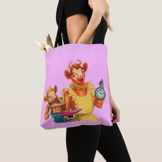 Elsie de Koe en dochter Beulah - Het is Caktijd Tote Bag (Dichtbij)