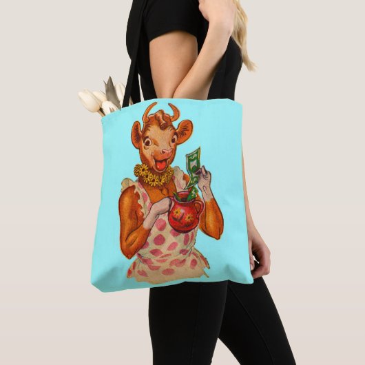 Elsie de Koe, geldbeheerder Tote Bag (Dichtbij)