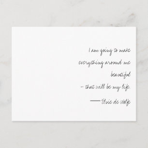 Elsie de Wolfe Briefkaart