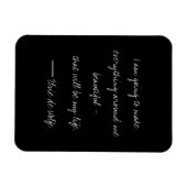 Elsie De Wolfe Quote Magnet Magneet (Horizontaal)