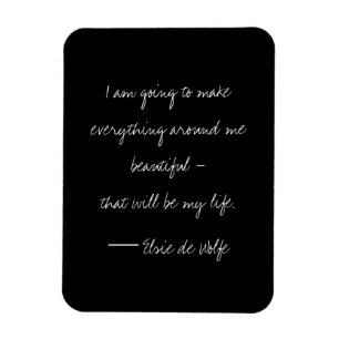 Elsie De Wolfe Quote Magnet Magneet