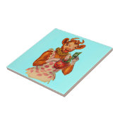 Elsie the Cow, geldmanager Tegeltje (Zijkant)