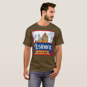 Elsinore Craft Beer Brewing Graphic T-shirt (Voorkant volledig)