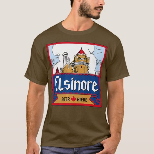 Elsinore Craft Beer Brewing Graphic T-shirt (Voorkant)