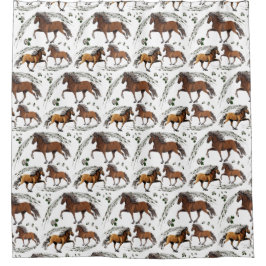 Elska danst met bloemen douchegordijn