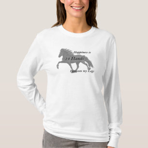 Elska IJslands paard in Tolt Happiness T-shirt
