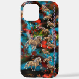 Elska IJslandse paarden iPhone 12 Pro Max Hoesje