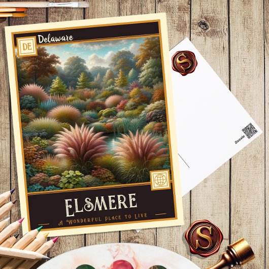 Elsmere, Delaware | Oude ansichtkaart Briefkaart