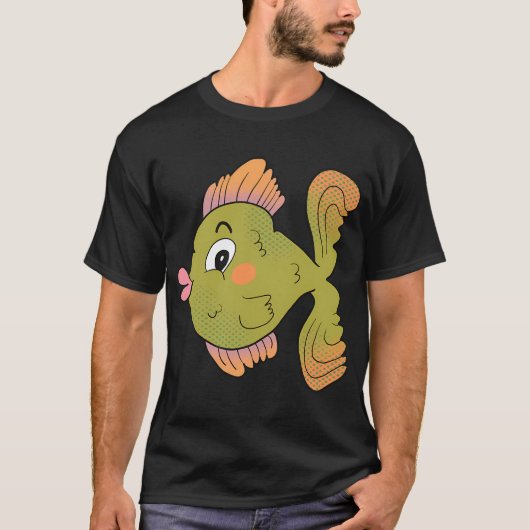 Elton de Tropische Vis T-shirt (Voorkant)