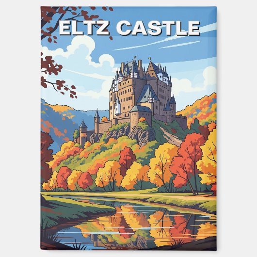 Eltz Castle Duitsland Reizen Magneet (Voorkant)
