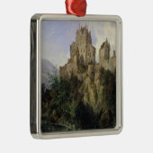 Eltz Castle Metalen Ornament (Rechts)