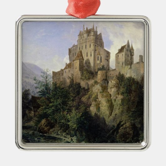Eltz Castle Metalen Ornament (Voorkant)