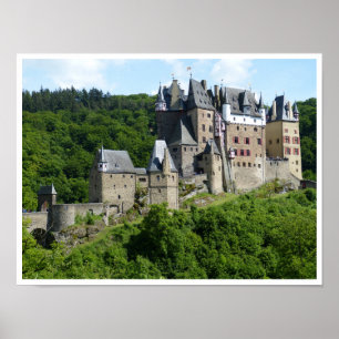 Eltz Castle, Wierscheim, Duitsland Poster