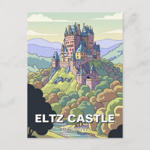 Eltz Kasteel Duitsland Reizen Briefkaart