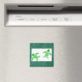 Elua honu (2 zee schildpadden)magneet magneet (Insitu (Vaatwasser))