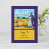 Elul Jewish Special Event Announounding Kaart (Staand voorkant)