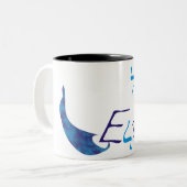 Elul Tweekleurige Koffiemok (Voorkant links)