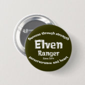 Elven Cadeaus Ronde Button 5,7 Cm (Voorkant /achterkant)