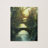 Elven Citadel van Twilight - Epic Fantasy Castle Legpuzzel (Verticaal)