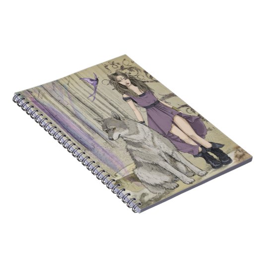 Elven Druid Notitieboek (Rechterzijde)