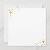 Elven Fairy Playing Clarinet in Enchanted Forest Kaart (Achterkant)