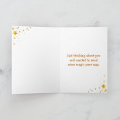 Elven Fairy Sending Magic Your Way Kaart (Binnen)