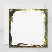 Elven Fairy with Dragon in Enchanted Forest Kaart (Achterkant)