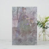 Elven Fantasy Stationery met optionele lijnen Briefpapier (Staand voorkant)