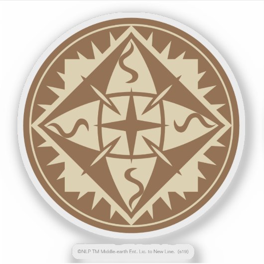 Elven Flag Sticker (Voorkant)