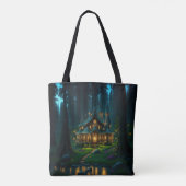 Elven Glade Castle Tote Bag (Achterkant)