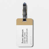 Elven Guards of Mirkwood Movie Icon Bagagelabel (Achterkant verticaal)