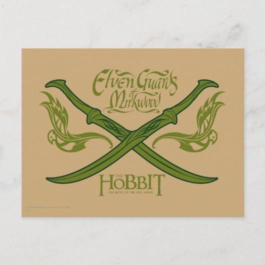 Elven Guards of Mirkwood Movie Icon Briefkaart (Voorkant)