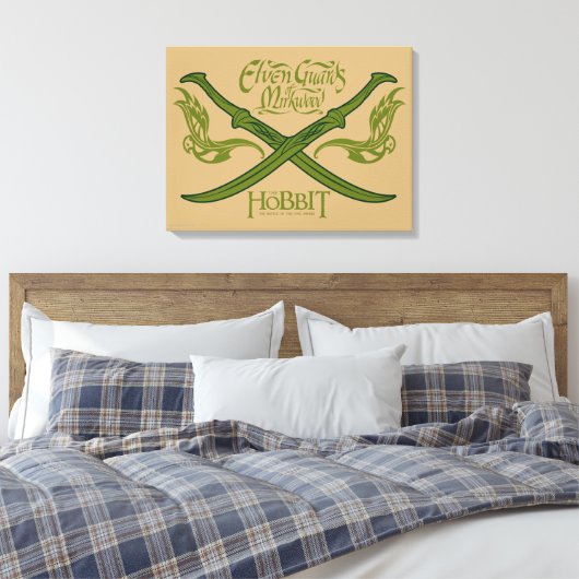 Elven Guards of Mirkwood Movie Icon Canvas Afdruk (Insitu (Slaapkamer))