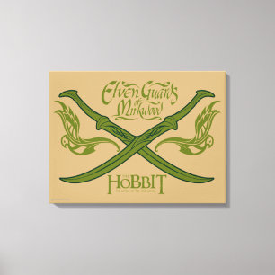 Elven Guards of Mirkwood Movie Icon Canvas Afdruk