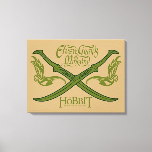 Elven Guards of Mirkwood Movie Icon Canvas Afdruk (Voorkant)