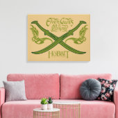 Elven Guards of Mirkwood Movie Icon Canvas Afdruk (Insitu (Woonkamer))