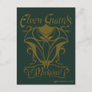 Elven Guards of Mirkwood Name Briefkaart