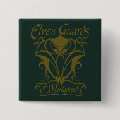 Elven Guards of Mirkwood Name Vierkante Button 5,1 Cm (Voorkant)